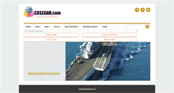 Desktop Screenshot of cdsexam.com